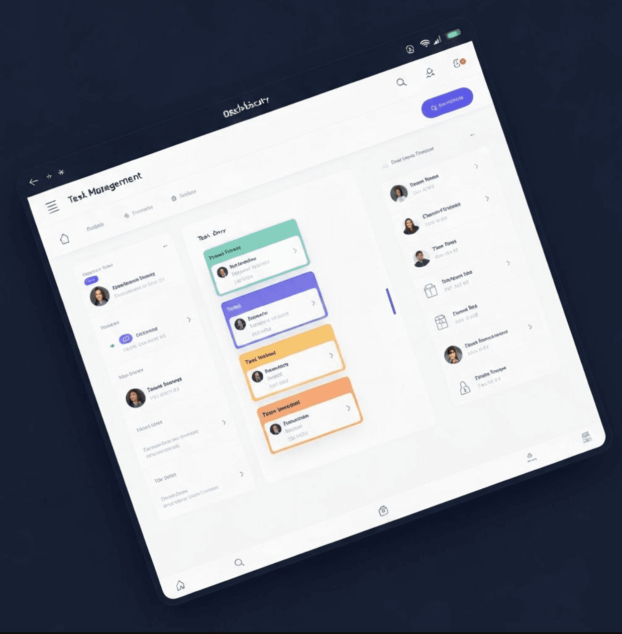 TaskFlow - Webová aplikace pro správu úkolů s intuitivním rozhraním, drag-and-drop funkcionalitou a real-time synchronizací.
